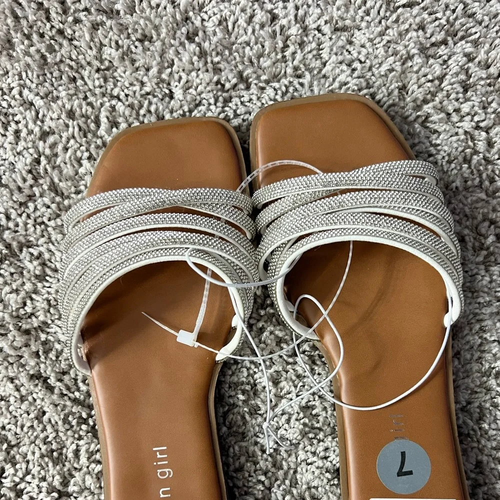 RARE steve madden diamanté heel sandals - Picture 2 of 3